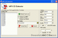 MP3 CD Extractor screenshot